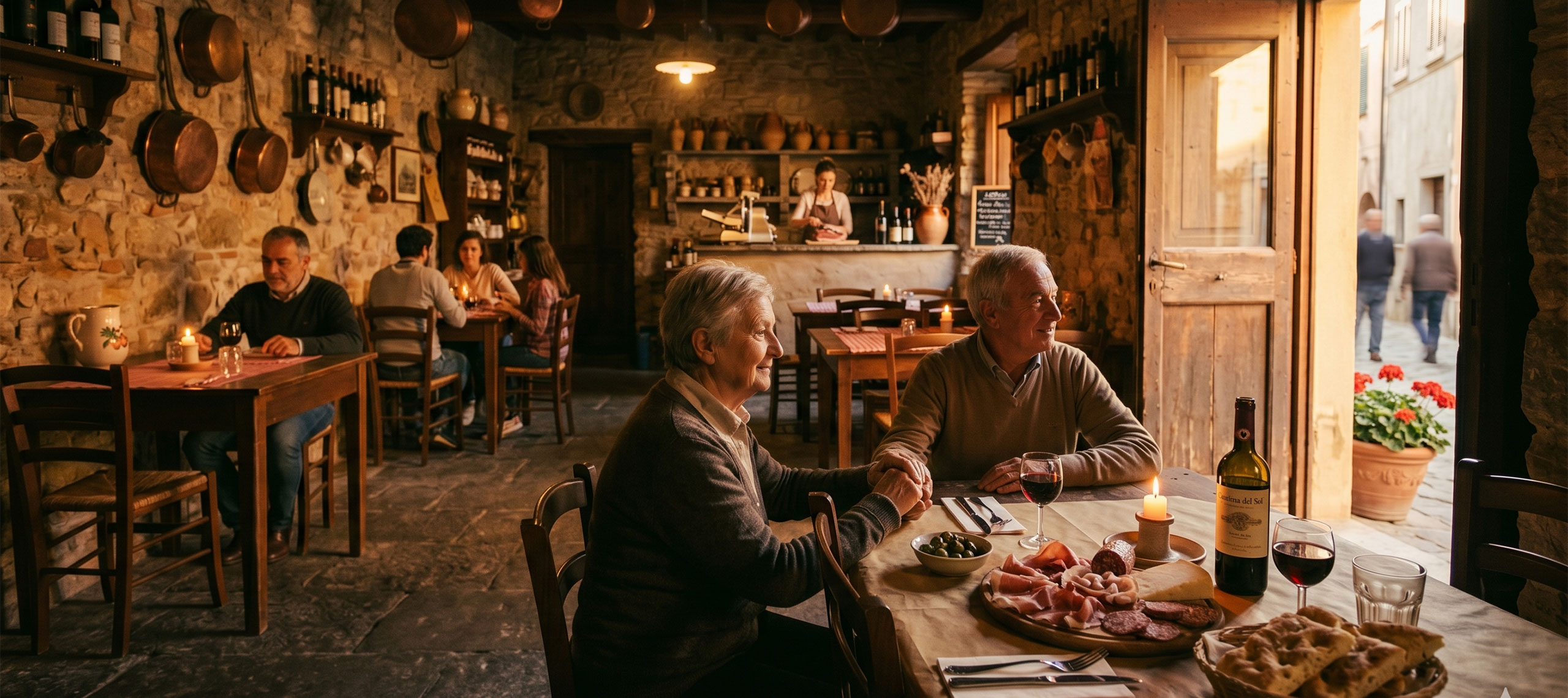 Sala principale Osteria del Sud