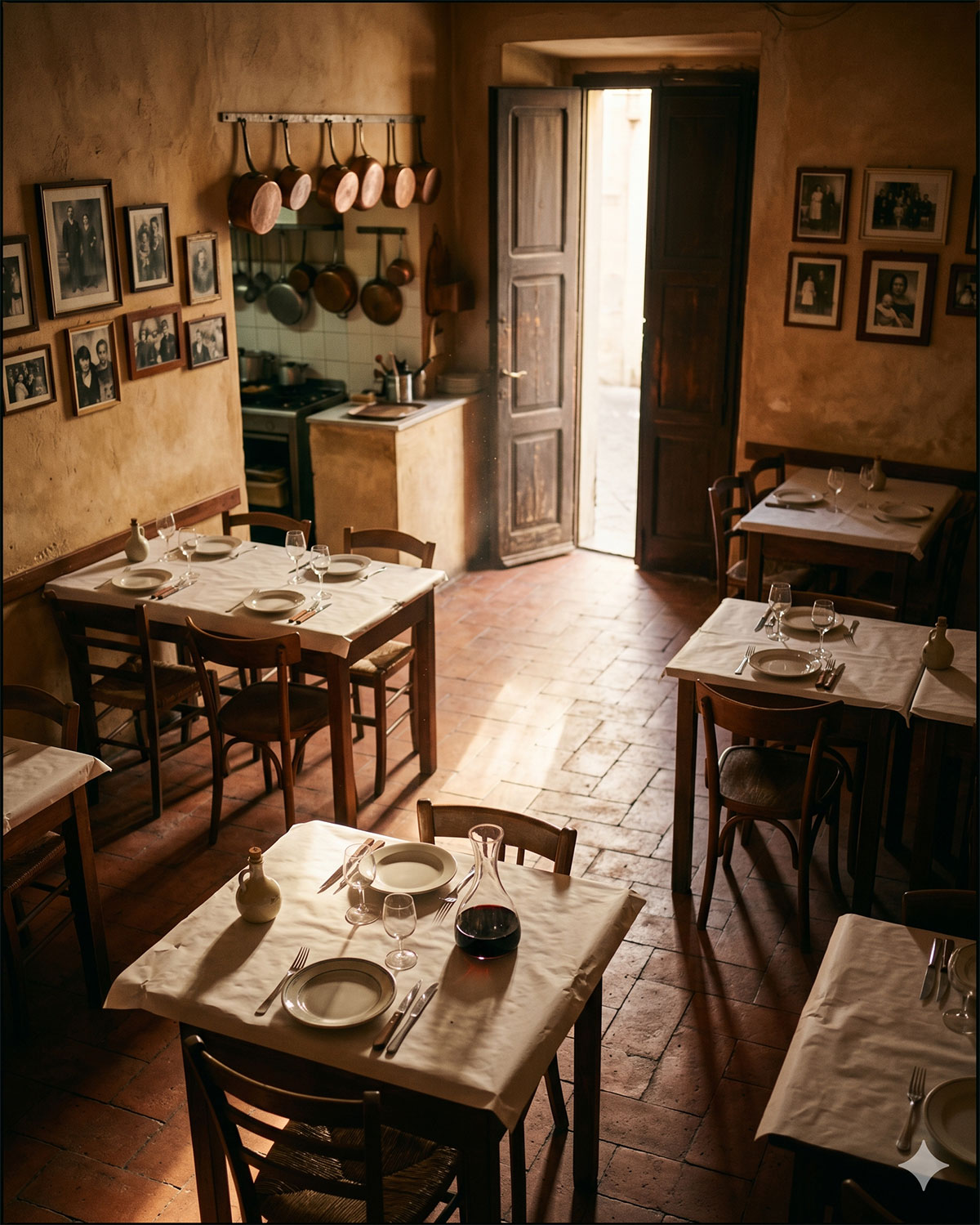 Interno Osteria del Sud