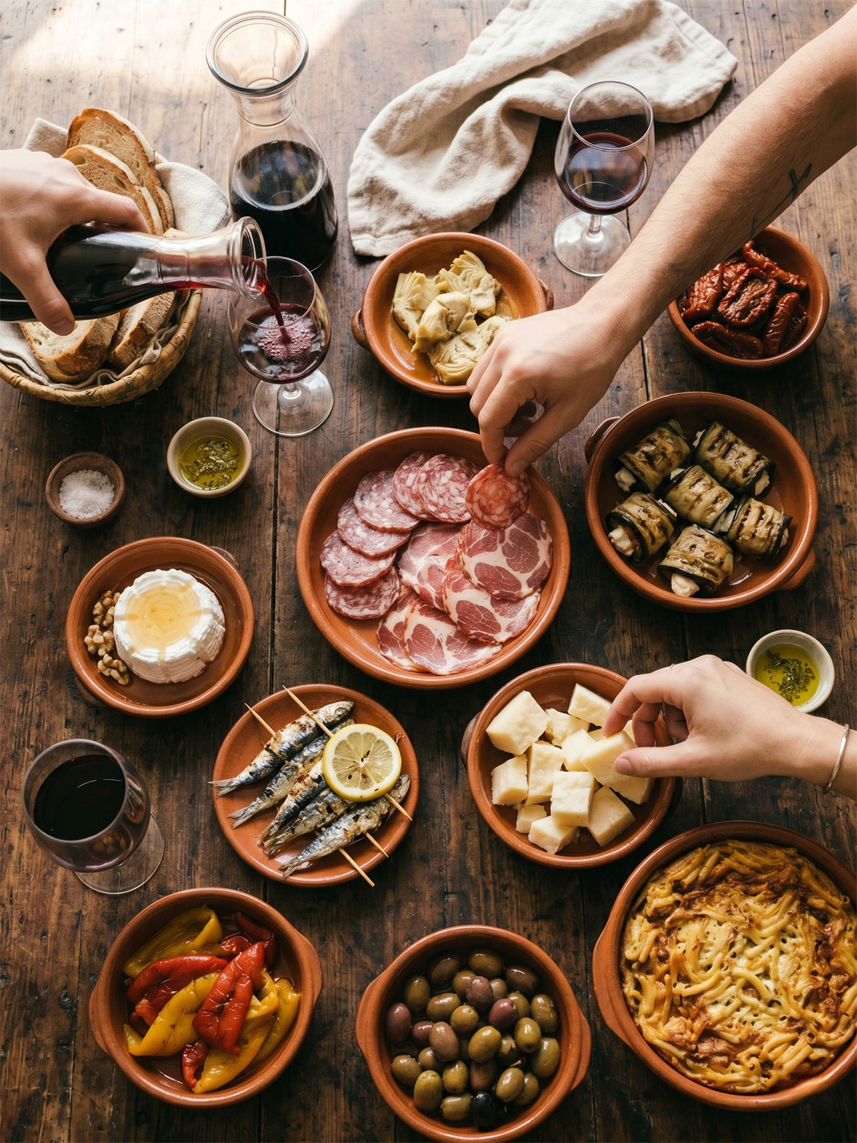 Tavolo · Imbandito